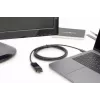 DIGITUS USB Type-C į DisplayPort adapterio laidas, 2 m, 4K/60Hz, 32,4 Gb/s, juodas