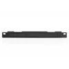 DIGITUS 10 colių kabelių valdymo panelė 0,5U su šepečiu 22x254x12 mm juoda