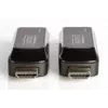 DIGITUS DS-55203 Mini HDMI prailgintuvo rinkinys, Full HD 50m CAT6/6A/7, maitinamas per Micro USB, juodas