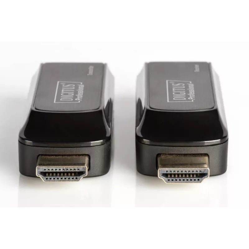 DIGITUS DS-55203 Mini HDMI prailgintuvo rinkinys, Full HD 50m CAT6/6A/7, maitinamas per Micro USB, juodas