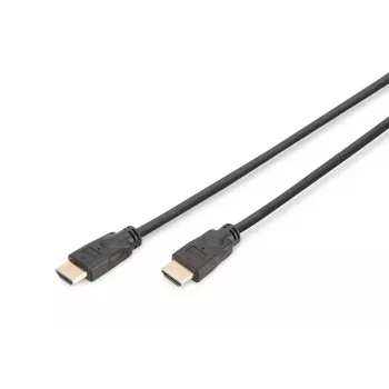DIGITUS HDMI Premium High Speed laidas, A tipo M/M, 5m su Ethernet, Ultra HD 60p juodas
