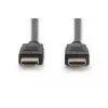DIGITUS HDMI Premium High Speed jungiamasis laidas, tipas A M/M, 3 m su Ethernet, Ultra HD 60p, juodas