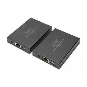 AV siųstuvas ir imtuvas, Digitus HDMI KVM IP Extender Set, 1920 x 1200 pikselių, 150 m