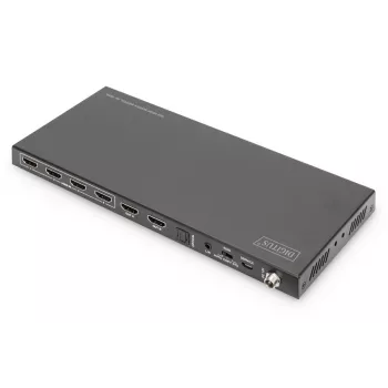 DIGITUS 4x2 HDMI matricos jungiklis 4K/60Hz Scaler EDID ARC HDCP 2.2 18 Gbps