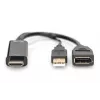 Digitus 4K HDMI adapteris HDMI į DisplayPort 0,2 m