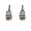 DIGITUS 4K HDMI AOC hibridinis šviesolaidinis kabelis su nuimamu kištuku, 30 m