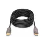 HDMI AOC hibridinis šviesolaidinis laidas DIGITUS, A tipo kištukai, 20 m, UHD 8K@60Hz, CE, juodas