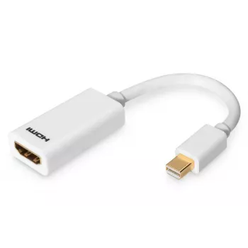 DIGITUS ASSMANN Mini DisplayPort į HDMI adapterio laidas, 15 cm, baltas