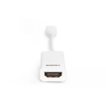DIGITUS ASSMANN Mini DisplayPort į HDMI adapterio laidas, 15 cm, baltas