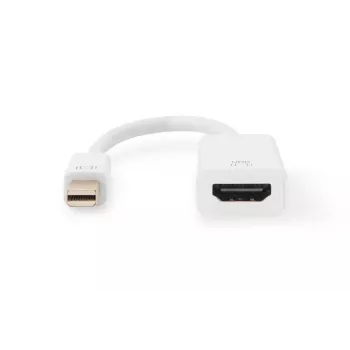 DIGITUS ASSMANN Mini DisplayPort – HDMI adapteris, aktyvus, 20 cm, 4K @ 60 Hz, baltas