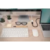 DIGITUS ASSMANN Mini DisplayPort – HDMI adapteris, aktyvus, 20 cm, 4K @ 60 Hz, baltas