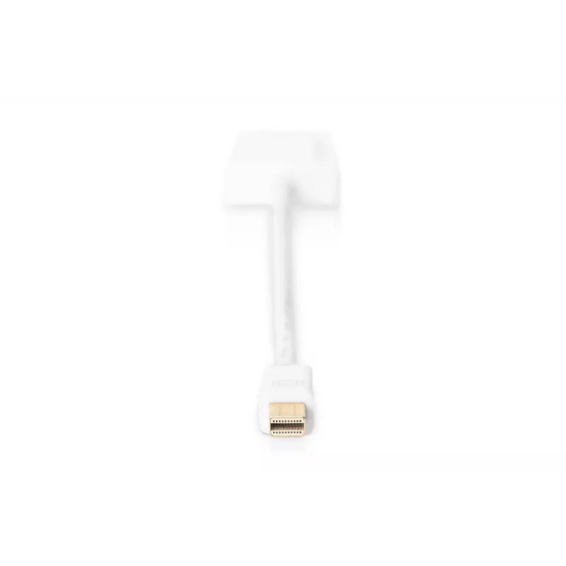 DIGITUS ASSMANN Mini DisplayPort – HDMI adapteris, aktyvus, 20 cm, 4K @ 60 Hz, baltas