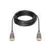 DIGITUS DisplayPort AOC hibridinis šviesolaidinis laidas M/M UHD 8K@60Hz, CE, juodas 10m