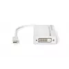 DIGITUS MiniDP į DP HDMI DVI adapteris 20cm DP 1.1a baltas