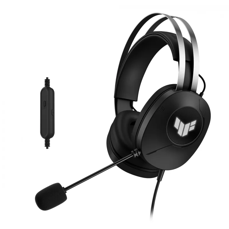 Ausinės ASUS TUF Gaming H1 Gen II laidinės, juodos