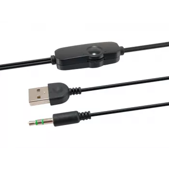 Equip Mini USB garsiakalbis, 2.0 kanalų, laidinis, 3 W, 90-20 Hz, 40 Ω, juodas