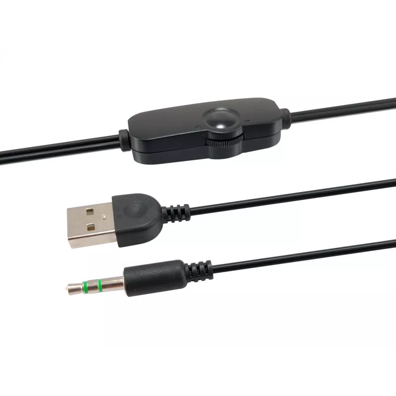 Equip Mini USB garsiakalbis, 2.0 kanalų, laidinis, 3 W, 90-20 Hz, 40 Ω, juodas