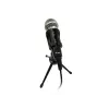 Equip Mini stalinis mikrofonas, -30 dB, 30–16000 Hz, 2200 Ω, laidinis, 3,5 mm lizdas