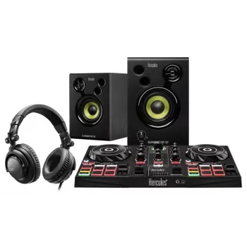 Hercules DJLearning Kit skaitmeninė vinilinė sistema (DVS) juoda