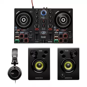 Hercules DJLearning Kit skaitmeninė vinilinė sistema (DVS) juoda