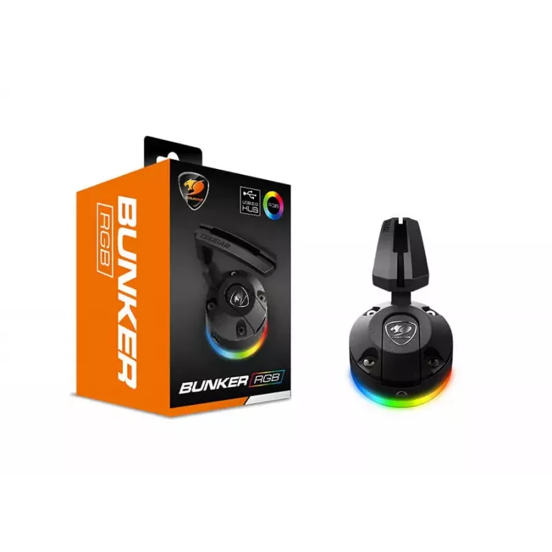 Pasyvus laikiklis COUGAR Bunker RGB 3MBSRXXB.0001 Juodas