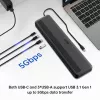 Acer 13-in-1 Type-C Minidock laidinis USB 3.2 Gen 1 juodas