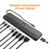 Acer 13-in-1 Type-C Minidock laidinis USB 3.2 Gen 1 juodas