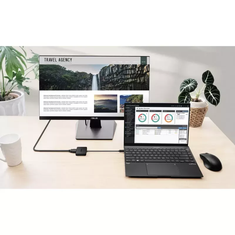 ASUS USB-C Mini Dock laidinis USB 3.2 Gen 2 (3.1 Gen 2) Type-C juodas