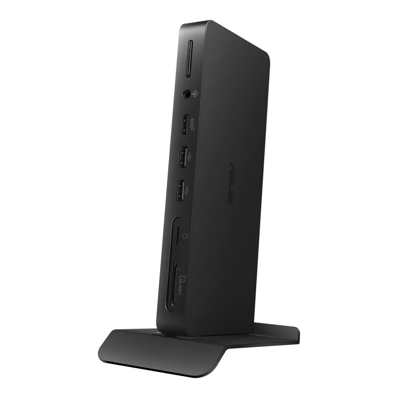 Dokavimo stotelė ASUS DC500 Thunderbolt 4, trys 4K ekranai, 150W PD, 2x HDMI 2.1, 2x USB-A, 2x USB 2.0, RJ-45, MicroSD
