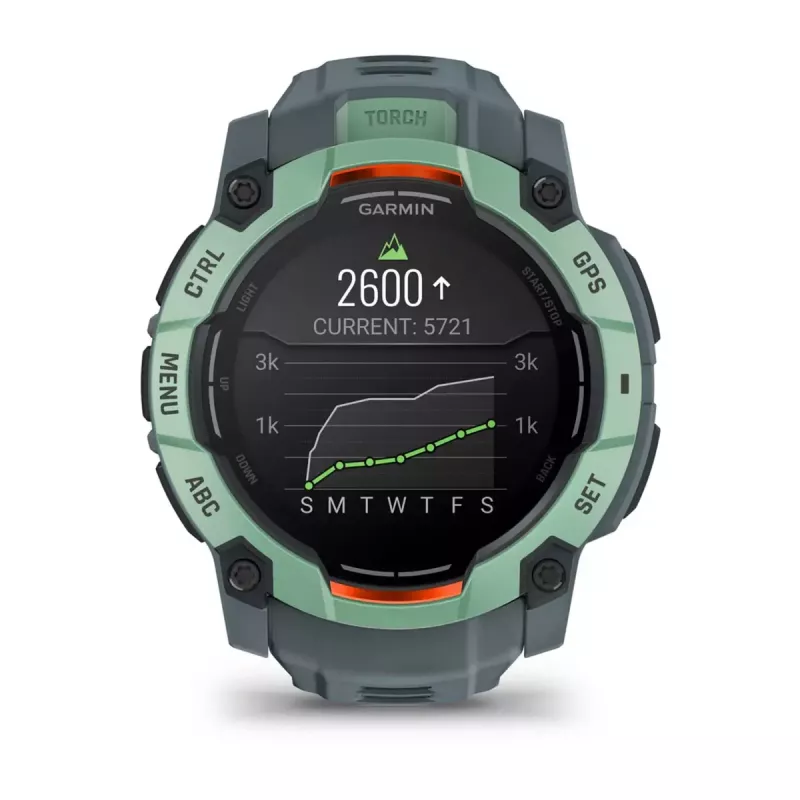 GARMIN Instinct 3 AMOLED 50 mm dėklas – išmanusis laikrodis