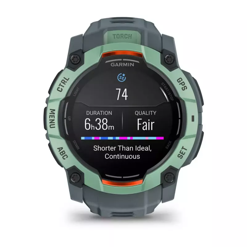 GARMIN Instinct 3 AMOLED 50 mm dėklas – išmanusis laikrodis