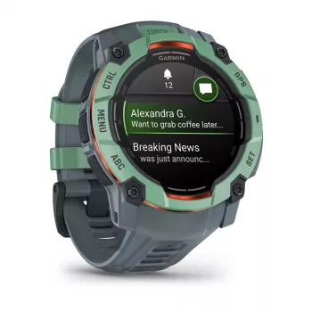 GARMIN Instinct 3 AMOLED 50 mm dėklas – išmanusis laikrodis