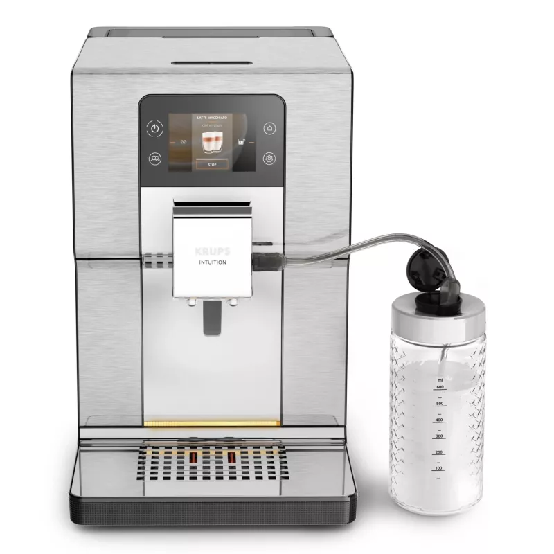 Krups Intuition Experience+ EA877D10 kavos aparatas - pilnai automatinis espreso aparatas su malūnėliu, 3 L