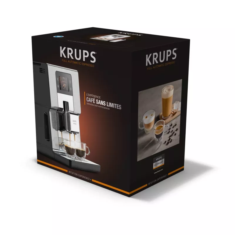 Krups Intuition Experience+ EA877D10 kavos aparatas - pilnai automatinis espreso aparatas su malūnėliu, 3 L