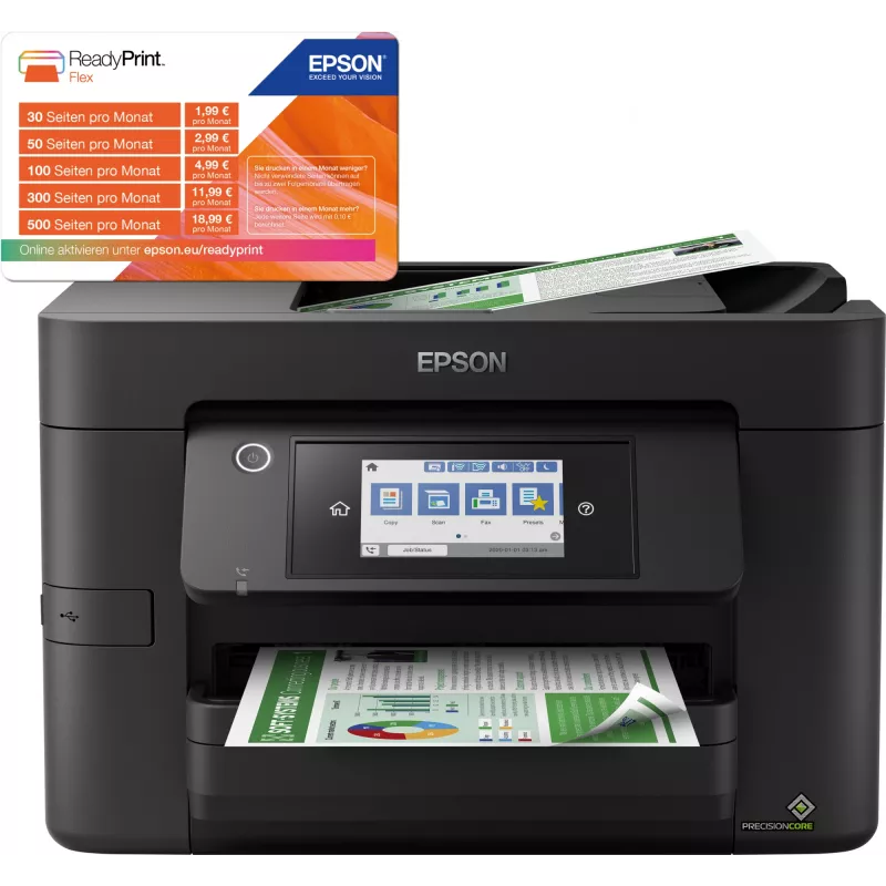 Epson WorkForce Pro WF-4820DWF Daugiafunkcinis spausdintuvas Rašalinis A4 4800 x 2400 DPI 25 ppm Wi-Fi