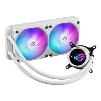 ASUS ROG Strix LC III 240 ARGB White Edition skysčio aušinimo komplektas 12 cm