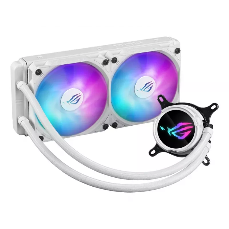 ASUS ROG Strix LC III 240 ARGB White Edition skysčio aušinimo komplektas 12 cm