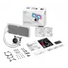 ASUS ROG Strix LC III 240 ARGB White Edition skysčio aušinimo komplektas 12 cm