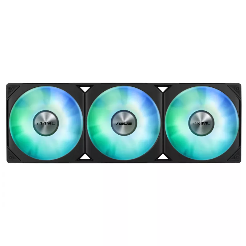 ASUS Prime LC 360 ARGB vandens aušintuvas 360 mm, 3x 120 mm ARGB ventiliatoriai, juodas