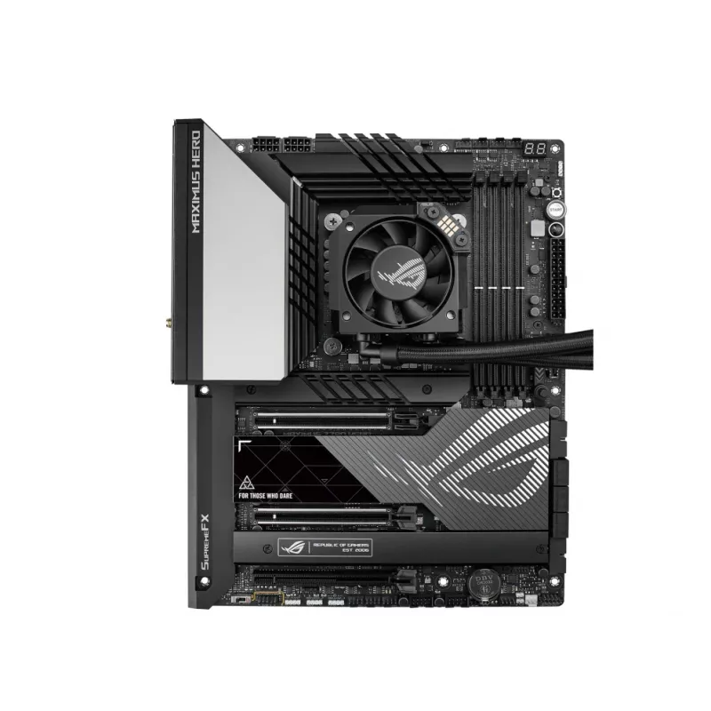 ASUS ROG RYUJIN III 240 procesoriaus skystinis aušintuvas 12 cm juodas