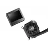 ASUS ROG Ryujin III 240 ARGB skystas aušinimo komplektas procesoriui 240 mm, 2x120 mm ARGB ventiliatoriai, 3,5 col. LCD ekranas, juoda