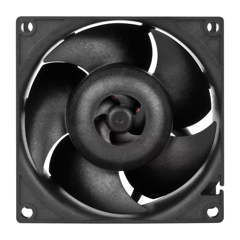 ARCTIC S8038-10K - 80 mm serverinis ventiliatorius, 8 cm, 173,3 m³/h, juodas
