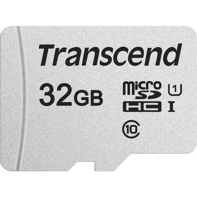 Transcend 32GB microSDHC atminties kortelė TS32GUSD300S-A