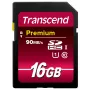 „Transcend“ 16 GB SDHC UHS-I atminties kortelė TS16GSDU1