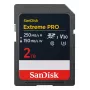 WESTERN DIGITAL Extreme PRO 2TB SDXC atminties kortelė 250MB/s 140MB/s UHS-I