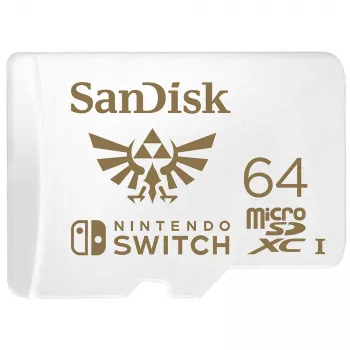 WESTERN DIGITAL SanDisk Micro SDXC kortelė, skirta Nintendo Switch, 64GB UHS-1 100MB/s