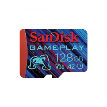 WESTERN DIGITAL GamePlay micro SDXC - UHS-I kortelė 256GB, skirta žaidimams, 190MB/s, 130MB/s, UHS-IV 30U3 C10