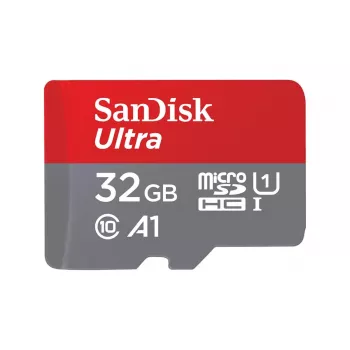 WESTERN DIGITAL SanDisk 32GB Ultra micro SDHC + SD adapter 120MB/s A1 CL10 UHS-I planšetiniams kompiuteriams