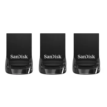 WESTERN DIGITAL SanDisk Ultra Fit 32GB USB atmintinė USB 3.1 (3 vnt.)