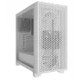 CORSAIR 3000D AIRFLOW baltas vidutinis bokštinis kompiuterio korpusas